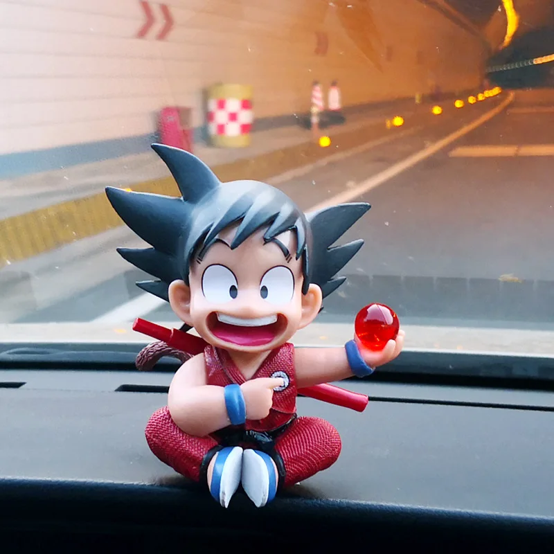 

Dragon Ball GK Doll Car Decoration Car Accessories Creative Cartoon Car Supplies Turtle Style Resonance Series Wukong