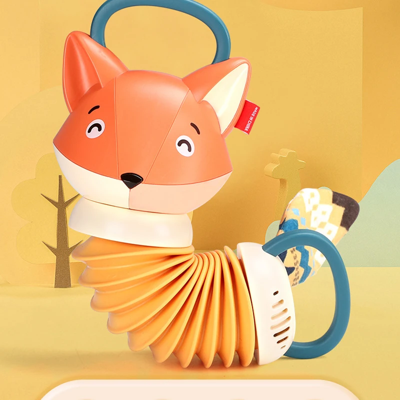 

Музыкальный инструмент, игрушка для детей, животное, лиса, аккордеон, развивающая музыка, развивающие игрушки для детей, Рождественский и Но...