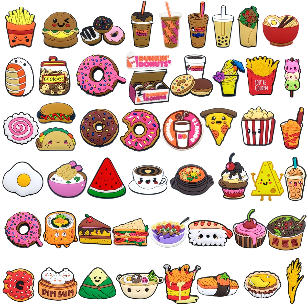 Комбинированные наборы оптовая продажа Мультяшные подвески для обуви Детские