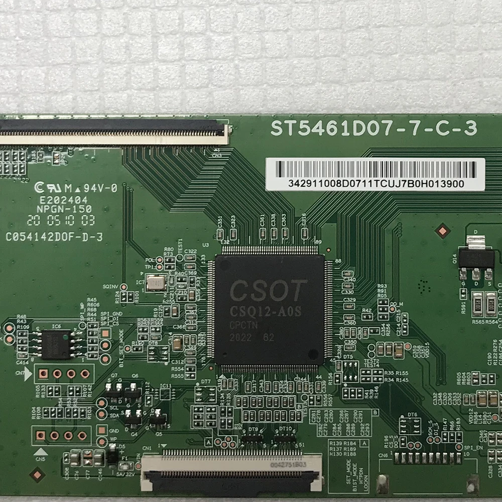 Фото ST5461D07-7-C-3 Плата дисплея T-con для телевизора 55U6900C D55A930C 55A730U L55E5800A-UD LED55MU7000U HE550M7U83 ... Placa Tcom №2