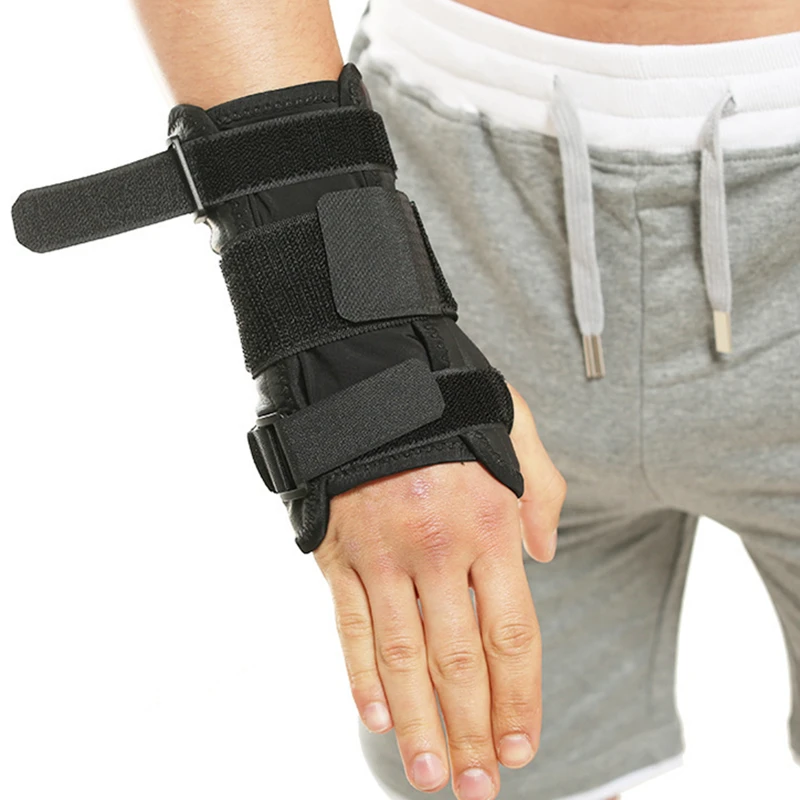 1 PCS Orthopedic Hand Brace Splint Sprain Arthritis Wrist Support Tennis Fitness Dislocation Wristbands Carpal Tunnel Bandage |