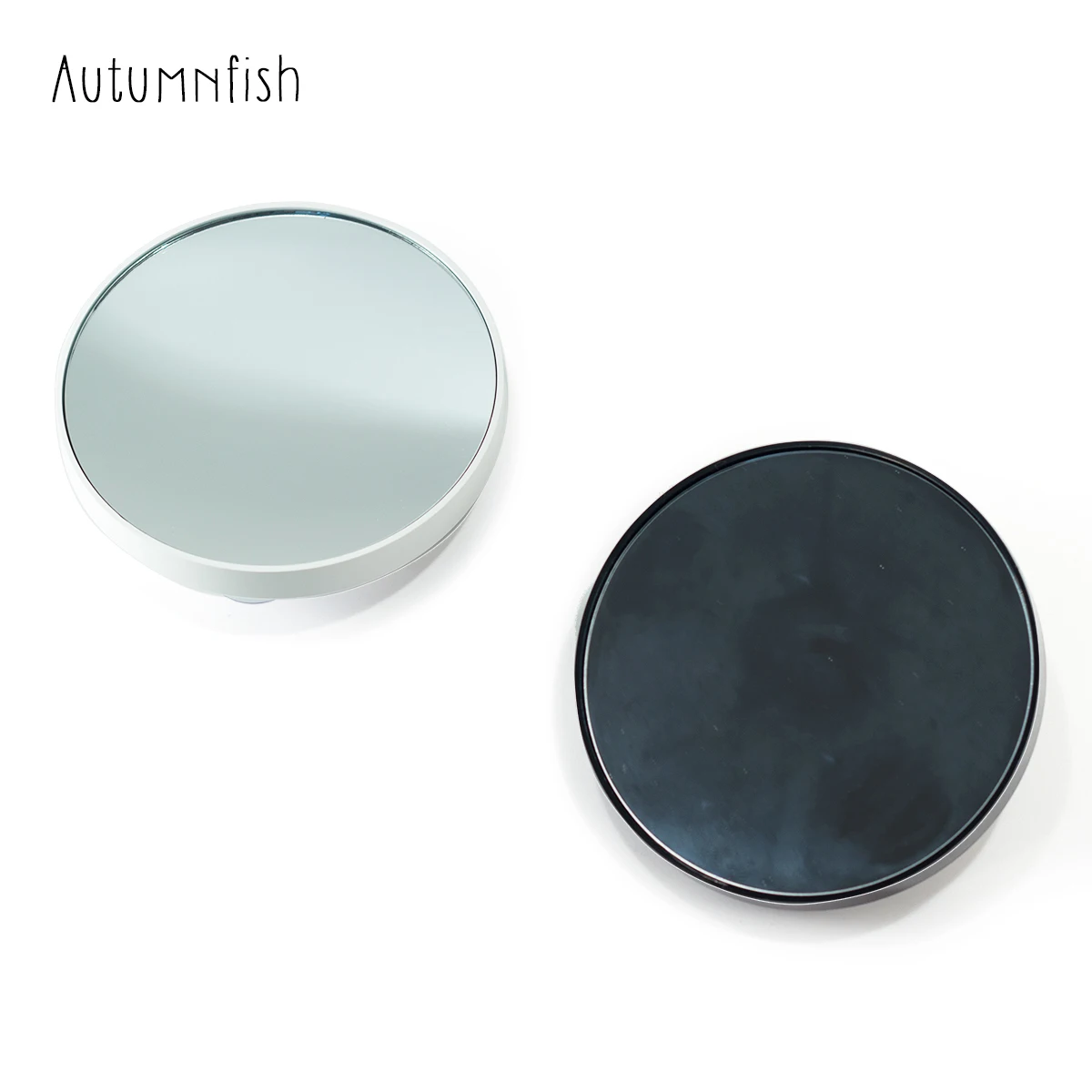 Увеличительное круглое зеркало для макияжа с присоской