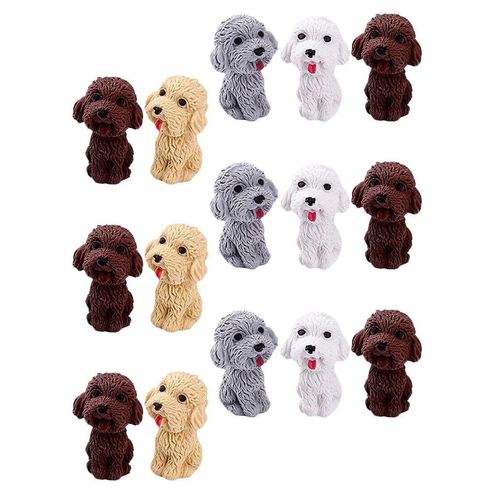 

Eraser Erasers Animal Cartoon Dog Reward Rubber Decorative Christmas Classroom Lovelygiftfor Puppy 3D Minidelicate Kid Filler