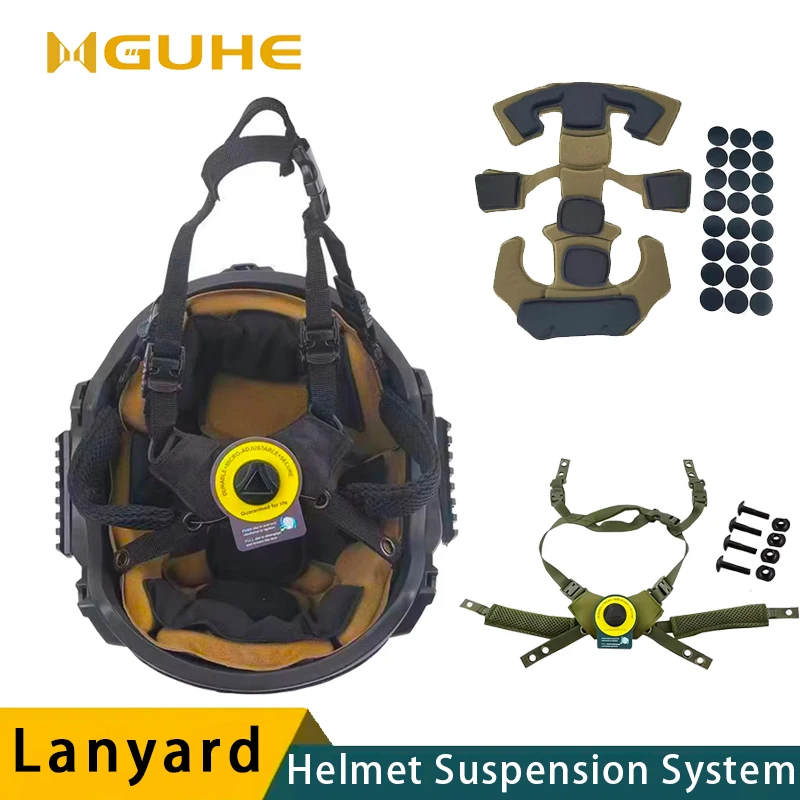 Система подвески для тактического шлема ремешок с высоким вырезом подходит FAST MICH