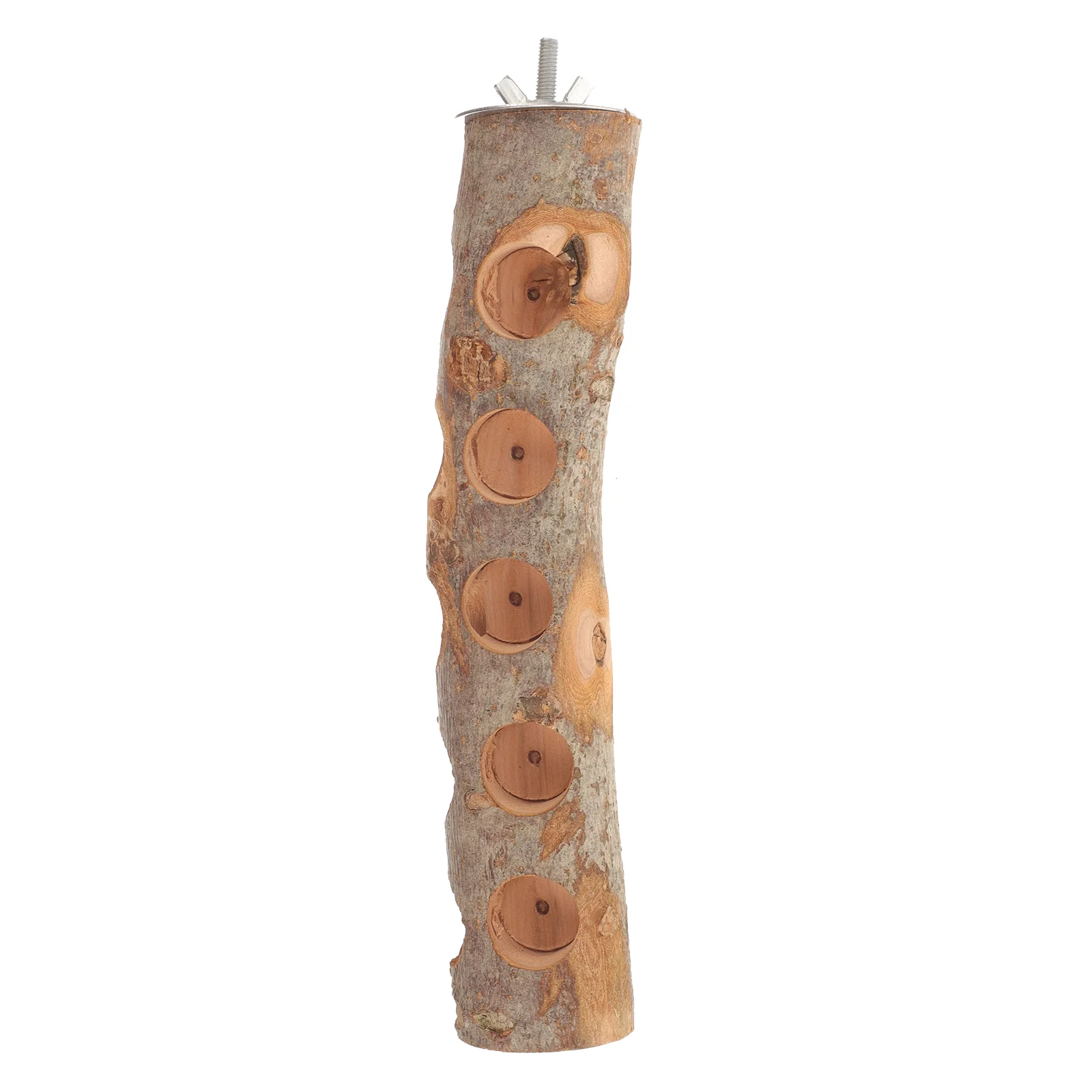 

Bird Cage Stand Wood Parrot Bird Chewing Rod Wooden Bird Biting Stick Perch