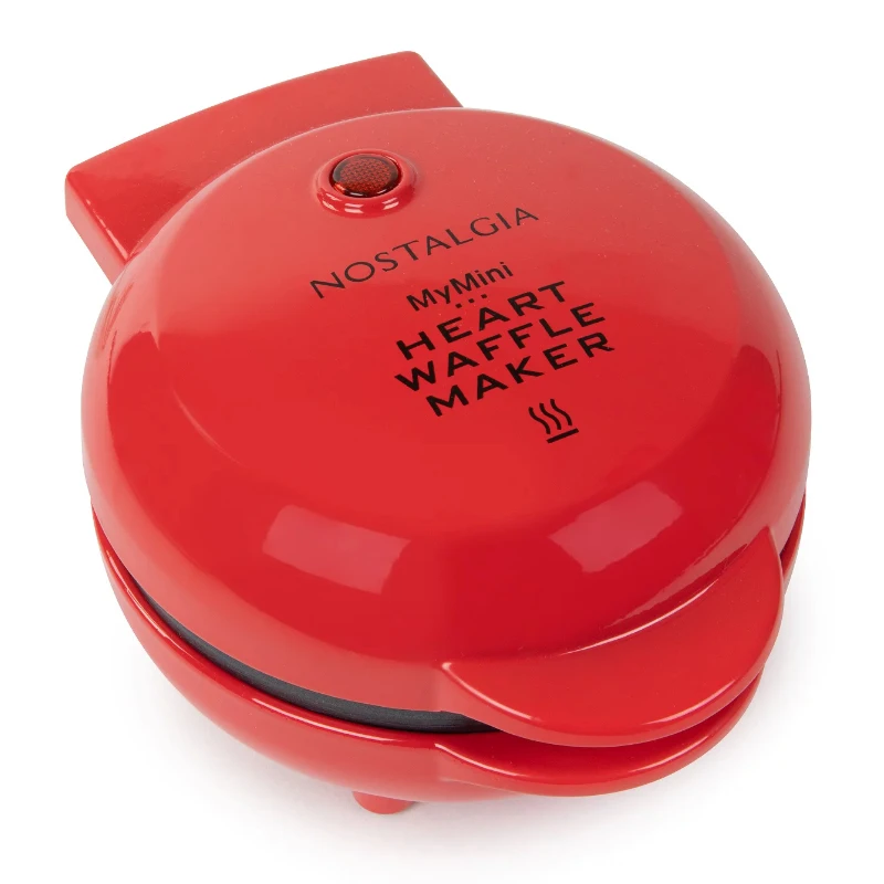 

MyMini Heart Waffle Maker, Red
