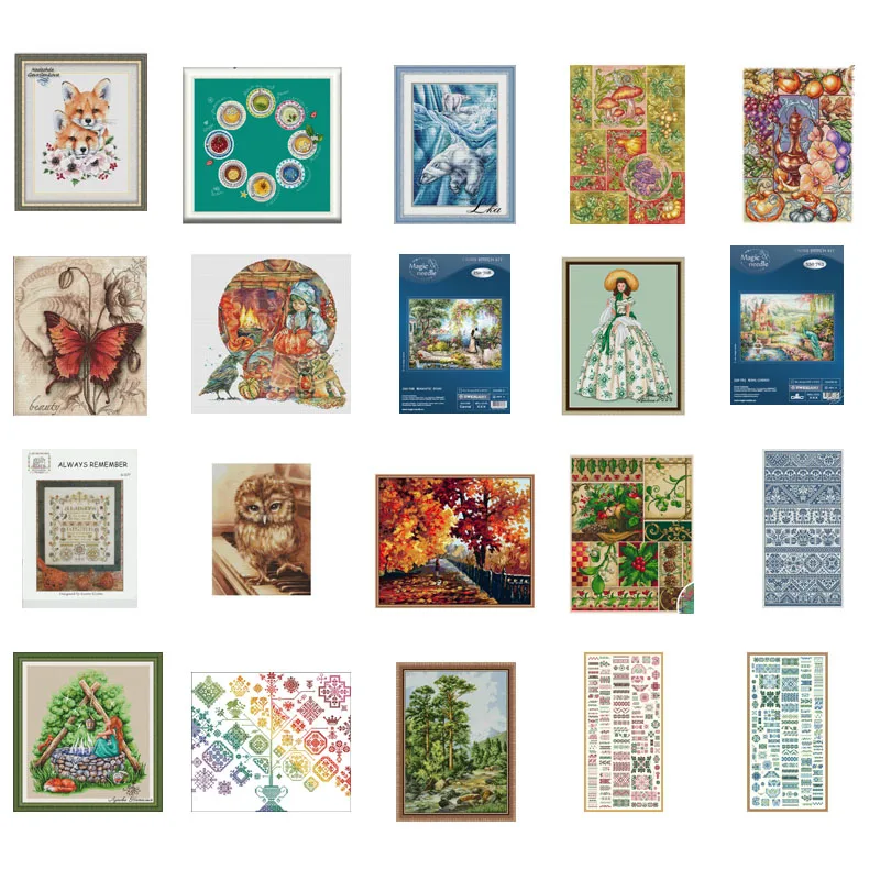 PDF по электронной почте продажа 5-83 Набор для вышивки крестиком Электронная
