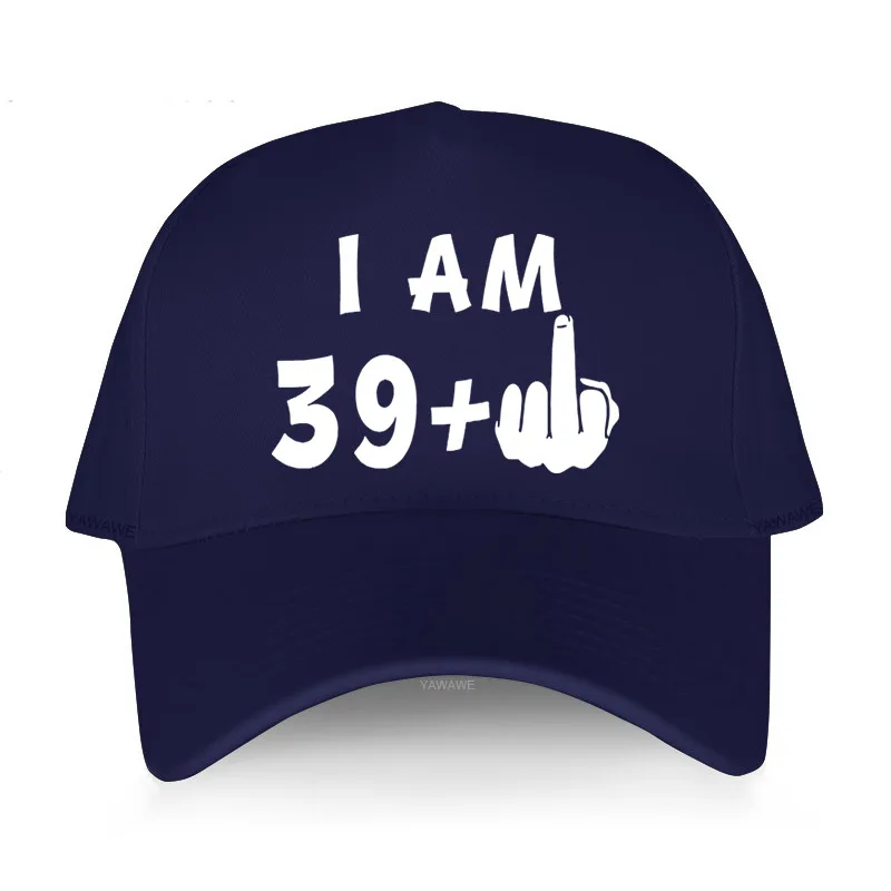 

I Am 39 Plus Middle Finger 40th Cool Funny Birthday Gifts Idea Hat for Man Husband Daddy Father's Day Present cool baseball cap
