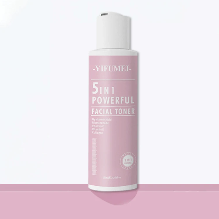 Фото 5 в 1, веганский увлажняющий увлажняющий крем против старения, осветляющий, укрепляющий, чувствительный к коже, витамин С, тоник для лица для сухой кожи №1