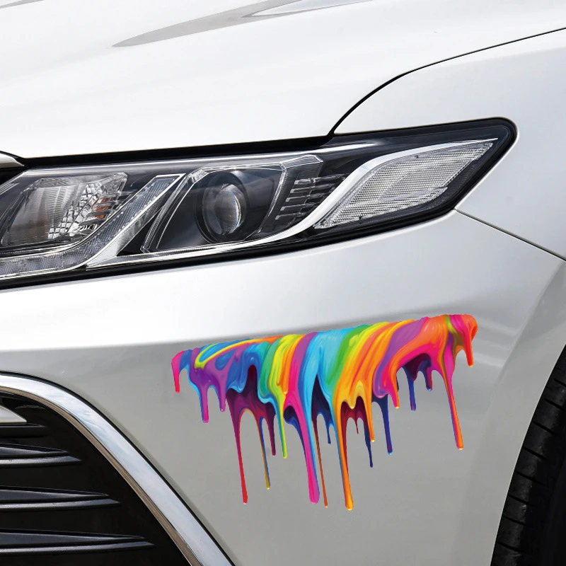 Авто Радуга Краска Граффити автомобильные аксессуары наклейки Винил для