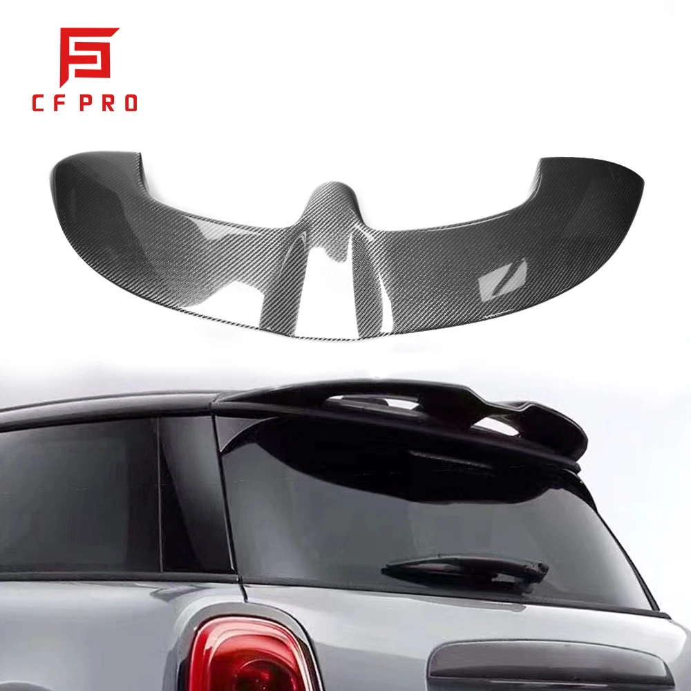 

For Mini F55 F56 Rear Spoiler Carbon Fiber JCW Style Rear Roof Spoiler Suitable For BMW Mini F55 F56 2013+ Accessories