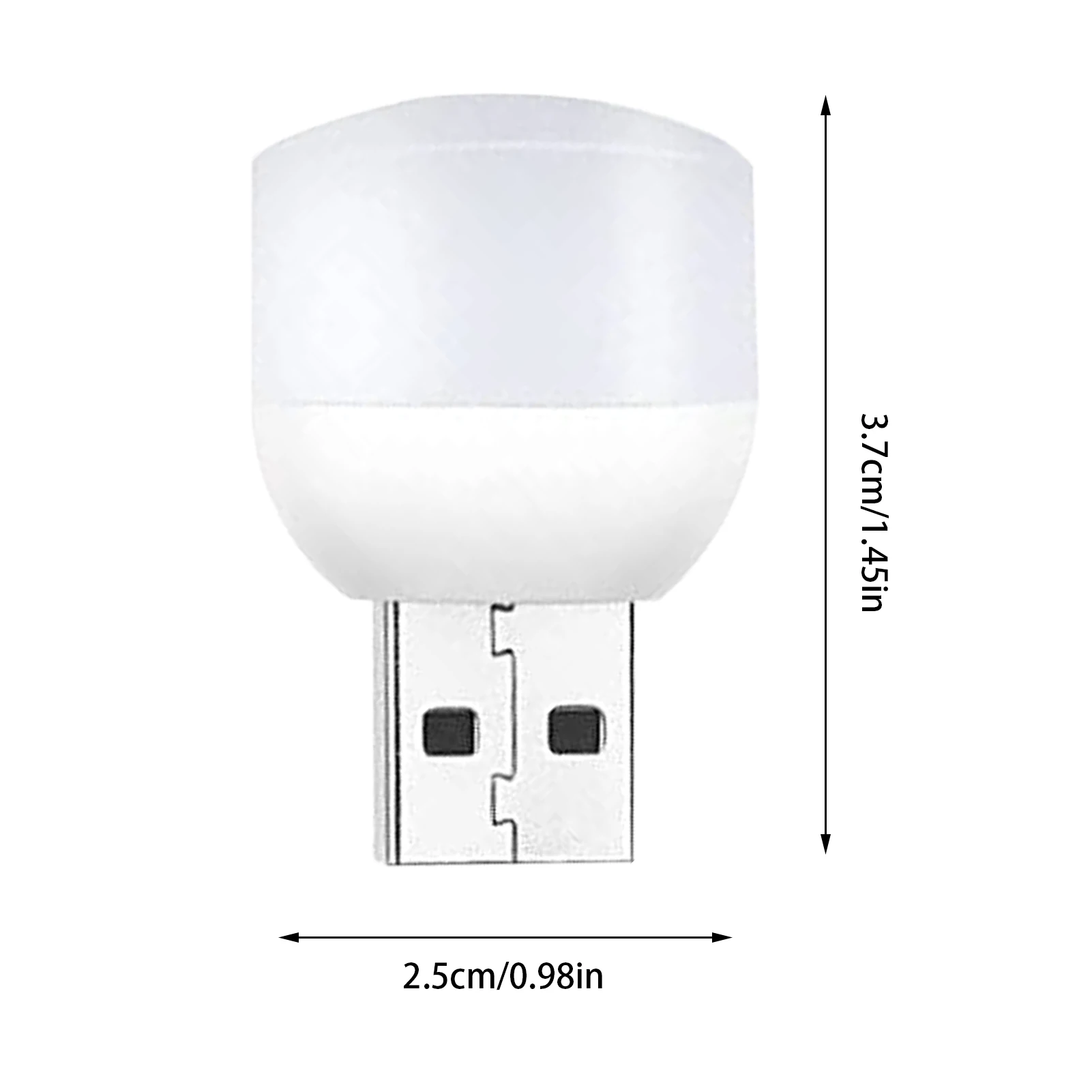 Мини-USB-ночник с подключением к USB светодиодный светильник 6500K дневной свет 3000K