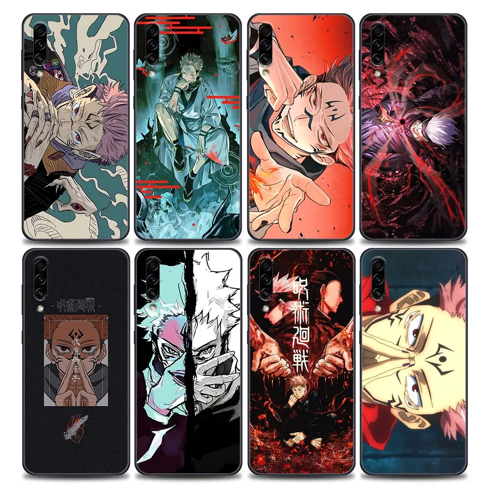 

Anime Jujutsu Kaisen Phone Case for SamsungA10 e S A20 A30 A30s A40 A50 A60 A70 A80 A90 5G A7 A8 Soft Silicone