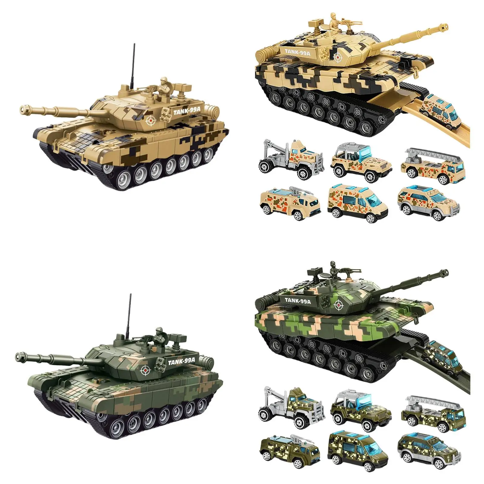 

Electric Tank Transportation Toy for Toddlers Baby Holiday Gifts