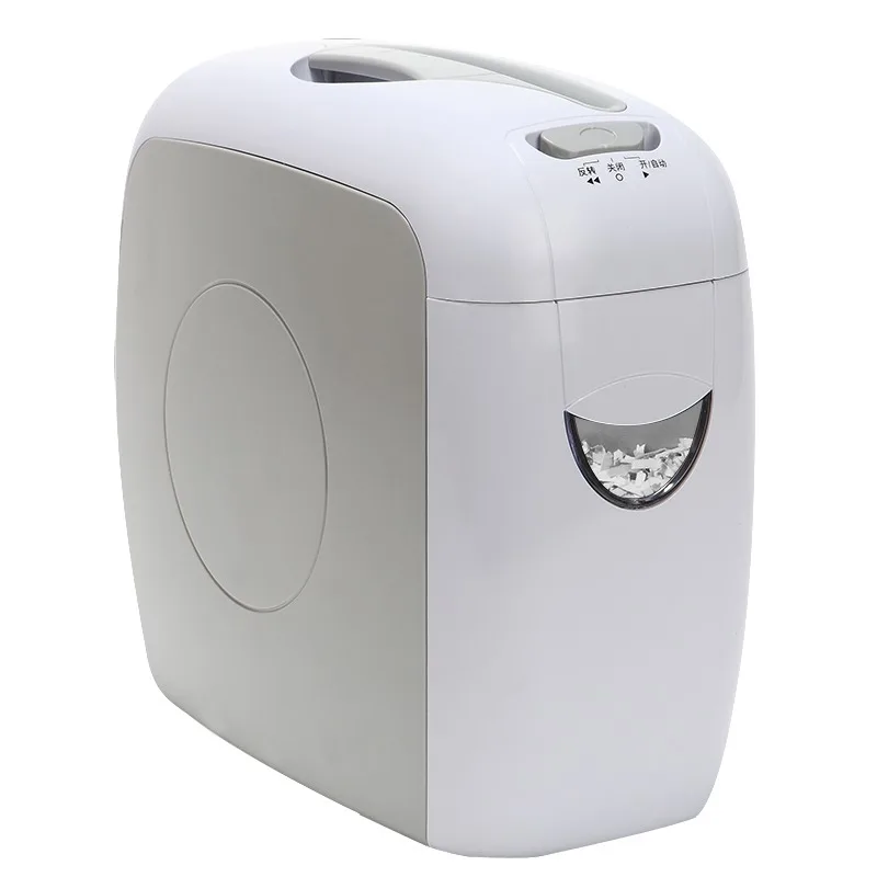 

7.5L Electric Paper Shredder Office Home Paper Separation Crusher Destroyer Guillotine Broken Card Document 4 *38mm VS511C-1 1pc