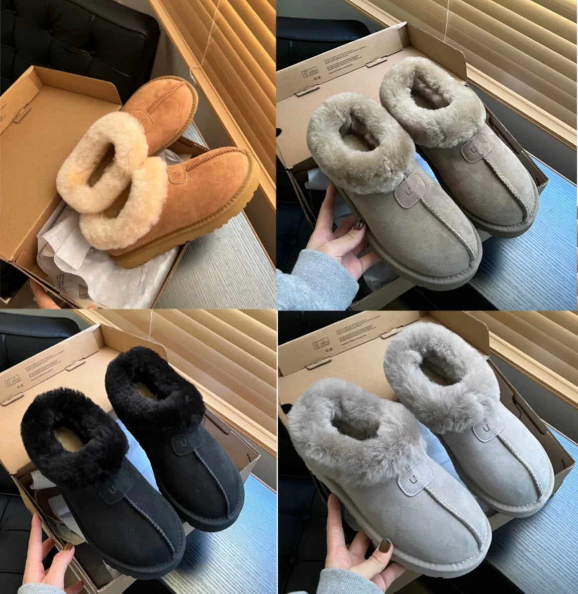 

Женские зимние ботинки на меху, размеры 34-43