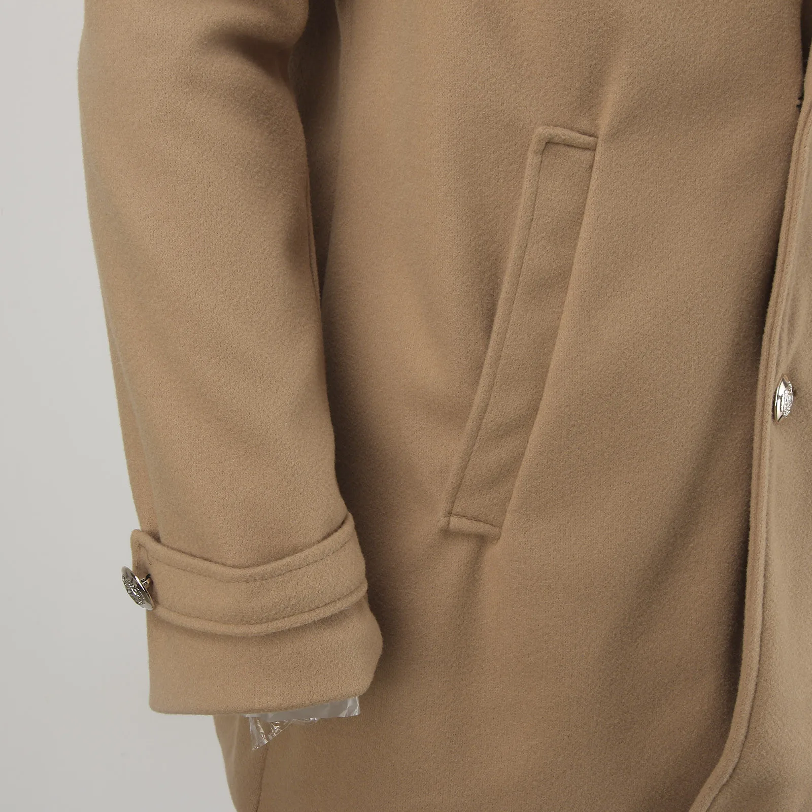 Мужское длинное пальто зимнее теплое шерстяное модное удобное свободное