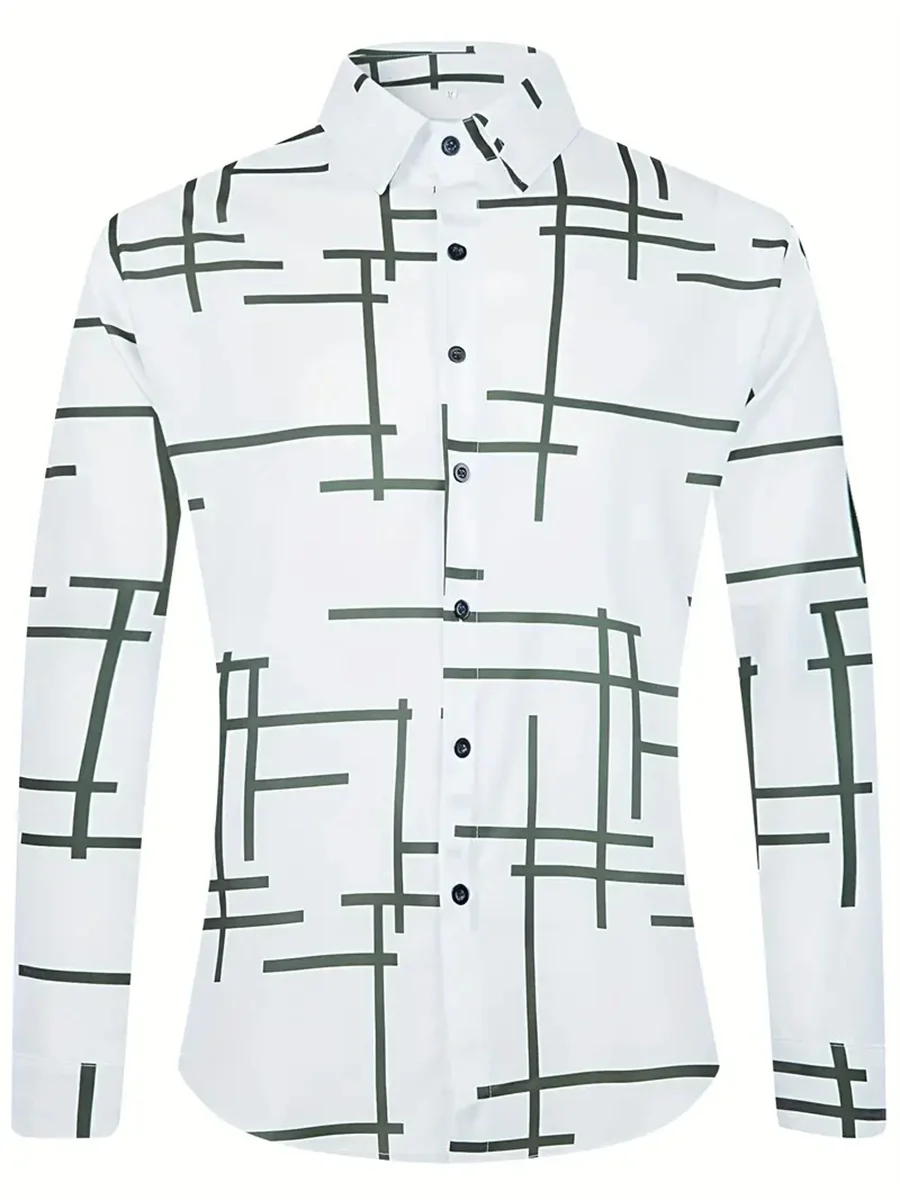 Рисунок 3 - Мужская Повседневная рубашка с длинным рукавом