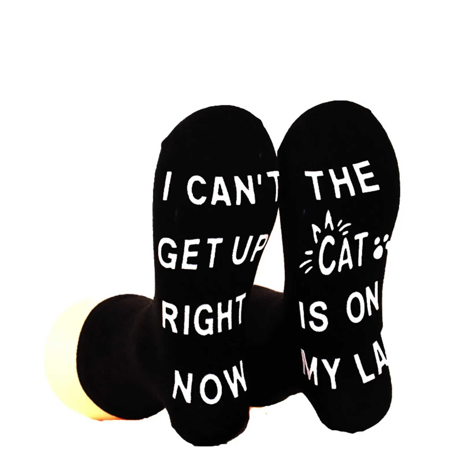 Женские носки с английскими буквами средней длины для пола женские раздражающие