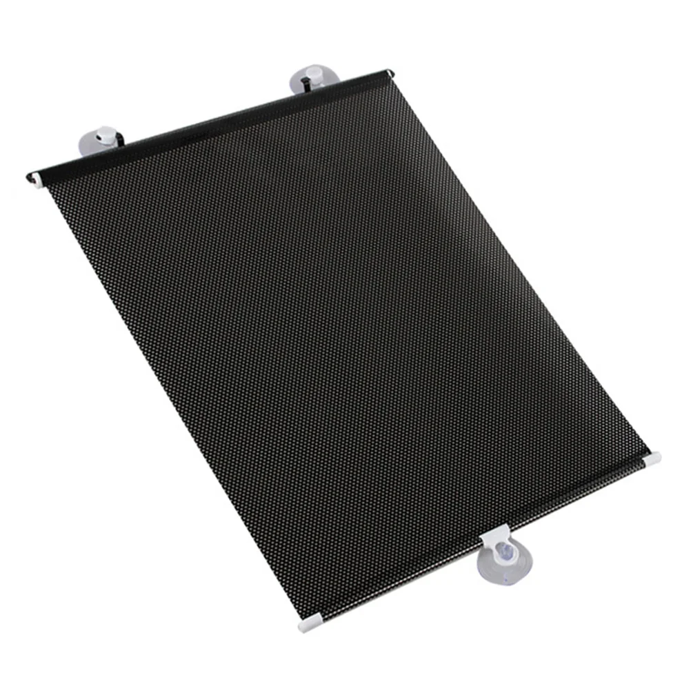

Black Curtains Window Shades Car Telescopic Window Roller Car Sun Shade Curtain Car Window Shade