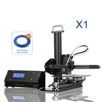 new x1 mini diy 3d printer desktop portable for beginner build size 150150150mm ce fcc rohs certifiction lcd 8gb sd free