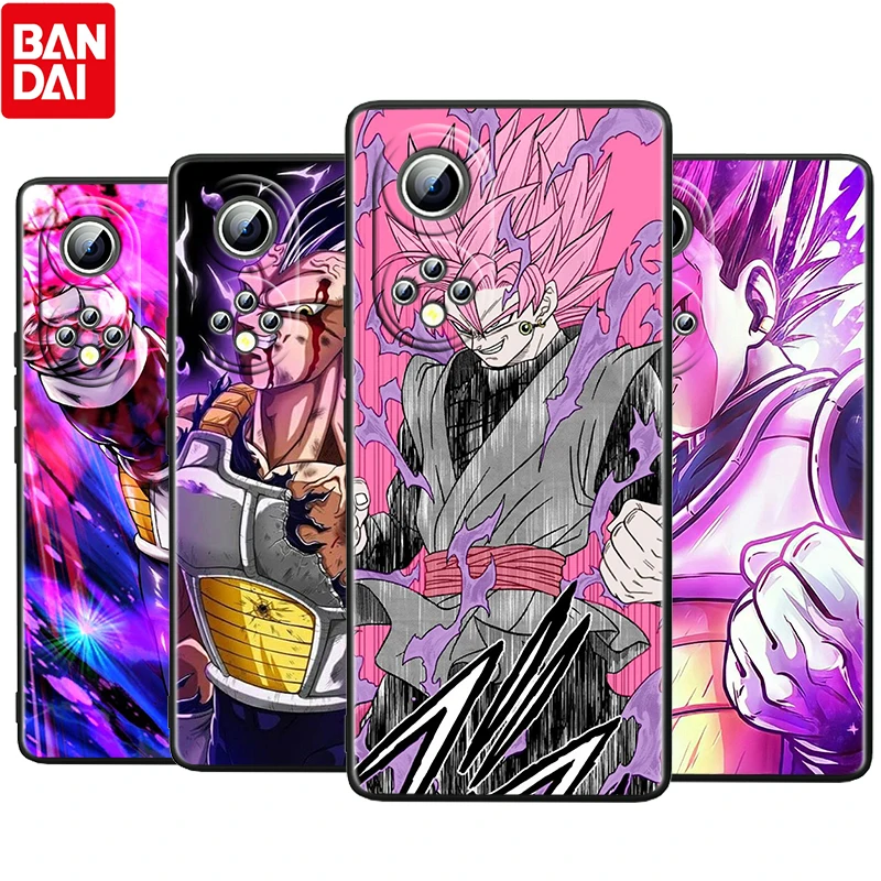 

Cartoon Dragon Ball Anime For Honor 60 50 30 V30 X30i V20 20E X20 Pro Plus SE Lite 5G Silicone Black Soft Phone Case Cover Coque