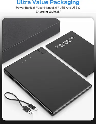 Портативное зарядное устройство TNTOR, Встроенный кабель, Ультратонкий внешний аккумулятор 3500 мАч, внешний аккумулятор для быстрой зарядки для iphone, xiaomi