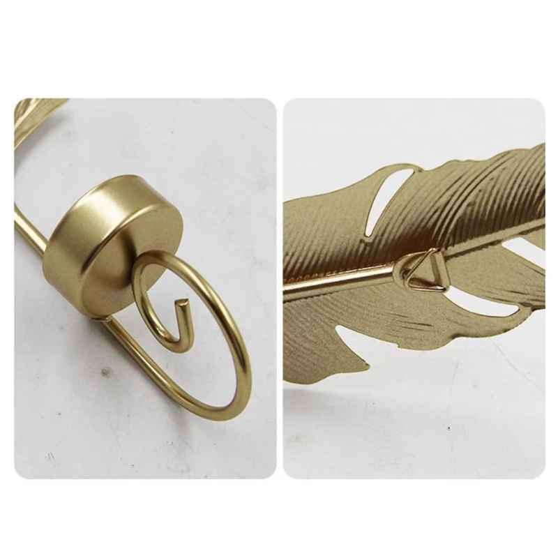 Современный металлический лист подвески подсвечник лист стойка кулон  украшения стены подарок