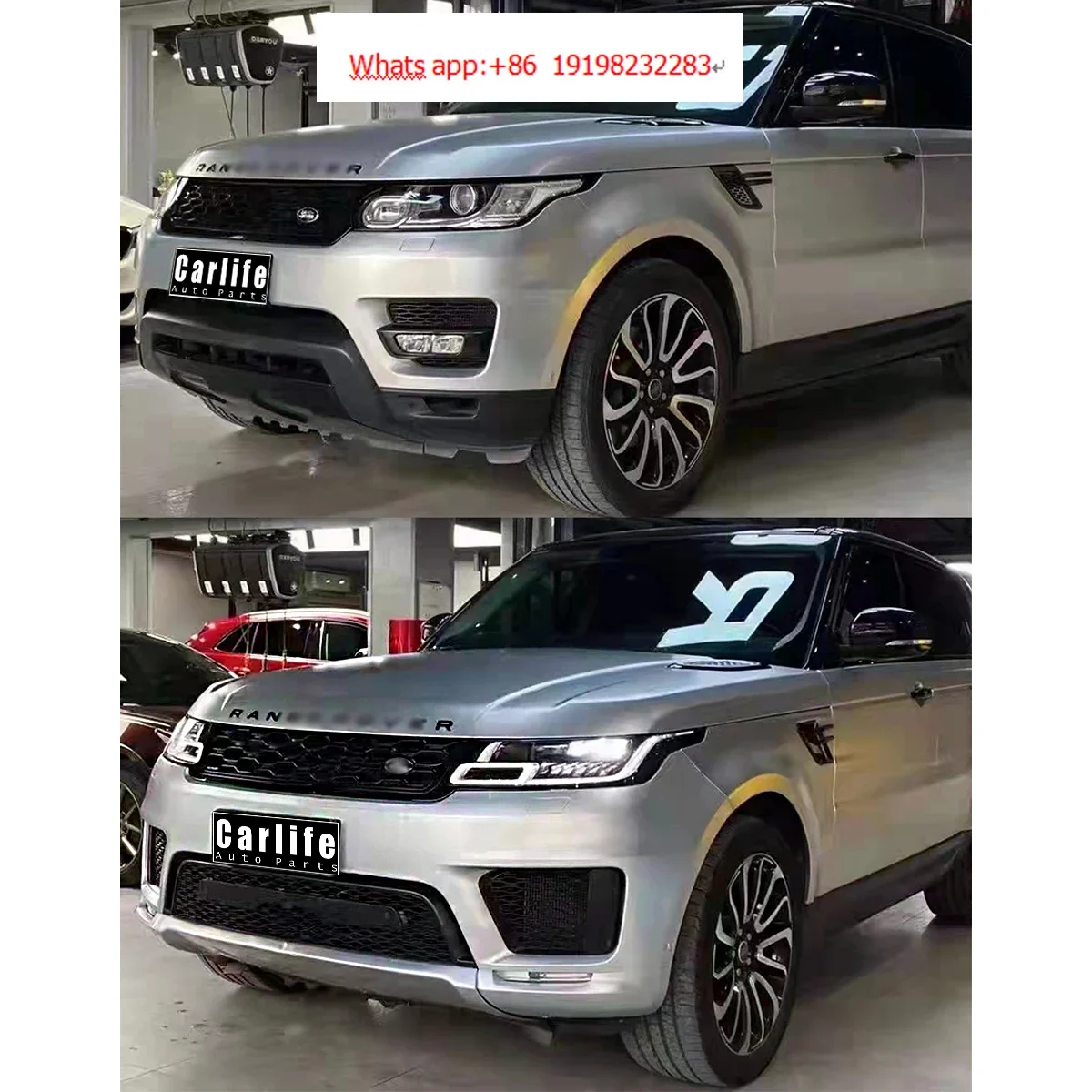 Для Land Rover Range sport L494 2014-2017 гг. Обвес с идеальной посадкой на 2020 год. |