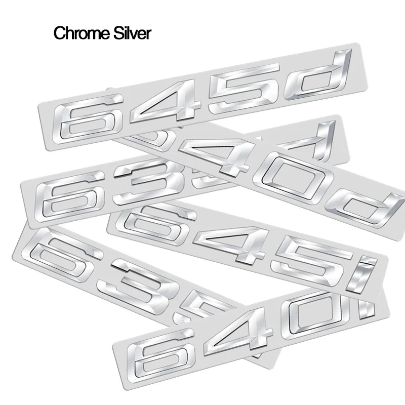 3D эмблема наклейка на автомобиль кузов декор багажника для BMW 630i 630d 635d 640i 640d 650i 660d
