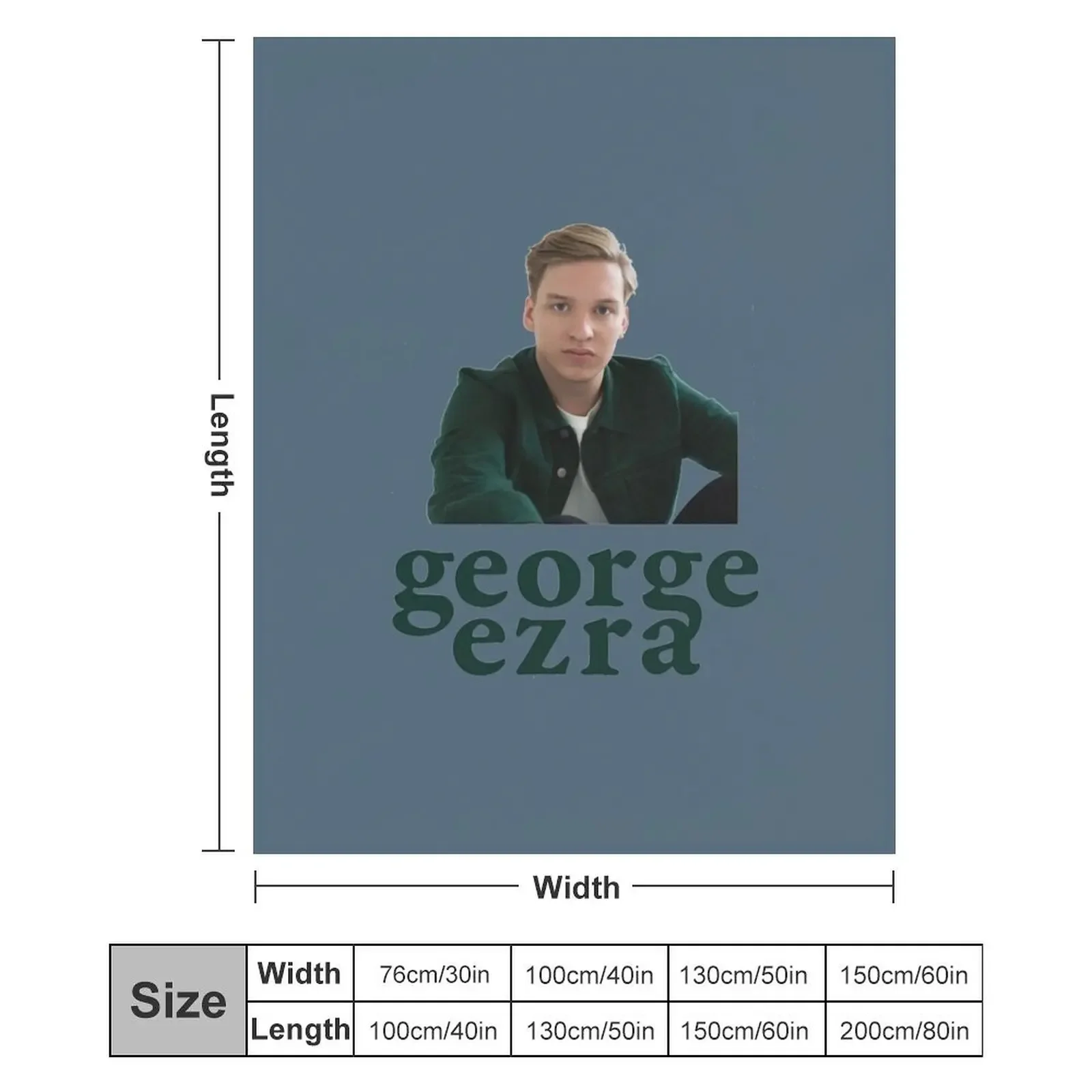 Одеяло GEORGE EZRA ALBUM ATINDEDEK одеяла для диванов движущиеся