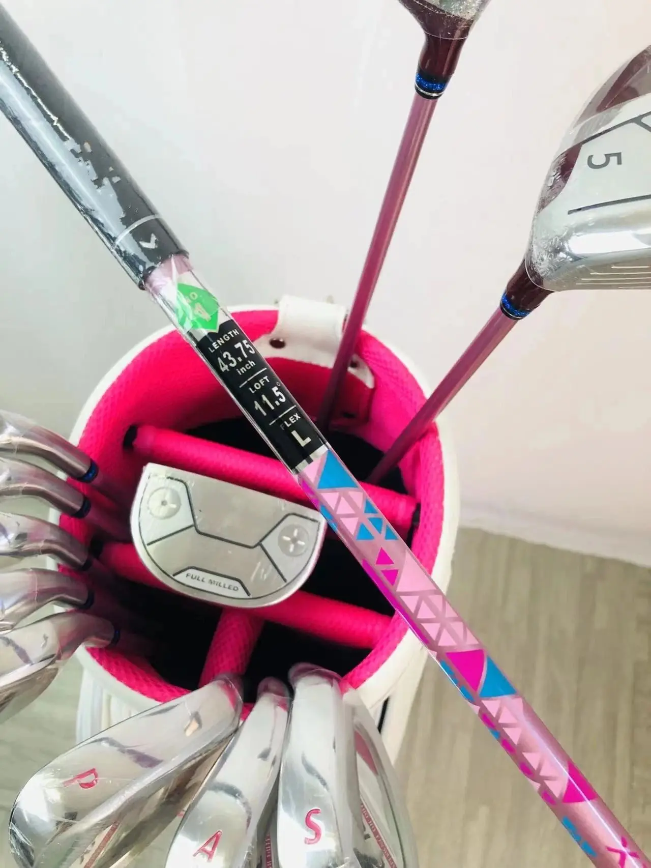 Women MP1100 Full Set MP1100 Golf Clubs Driver + Fairway Woods + Iron Set + Putter L-Flex Graphite Shaft Head Cover Included