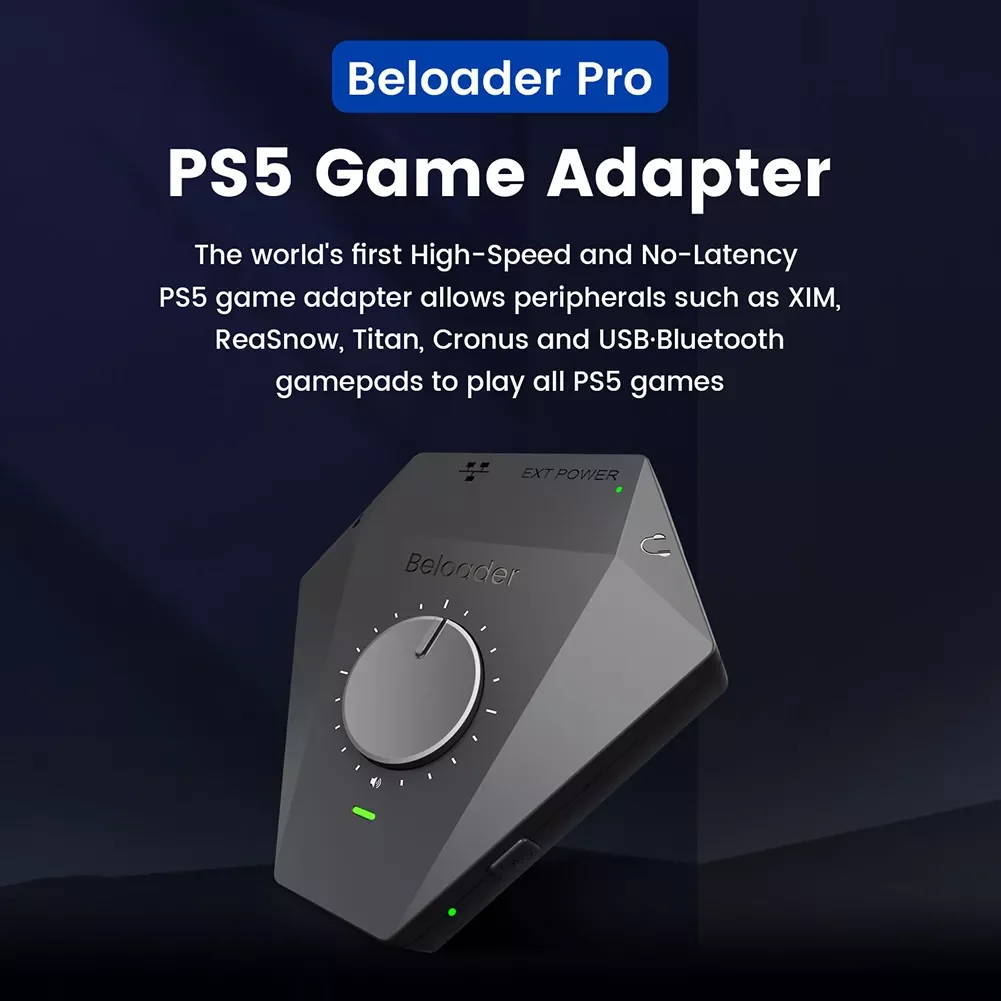 Bluetooth 5,0 адаптер для геймпада Beloader Pro с задержкой во всех играх