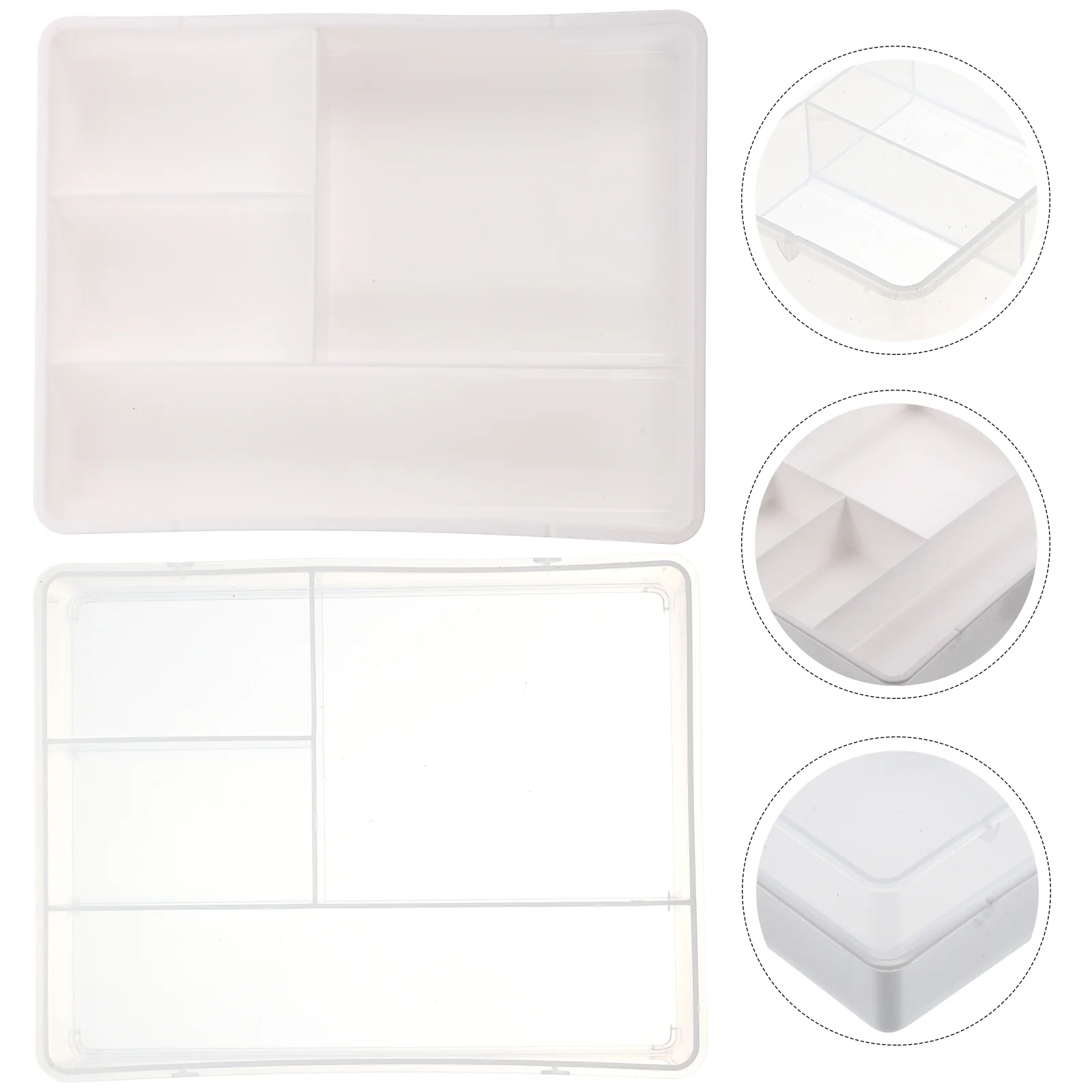 

Drawer Organizer Tray Dividers Box Storage Case Desk Divider Makeup Classroom Must Haves Cutlery Stackable Stationery Organizers