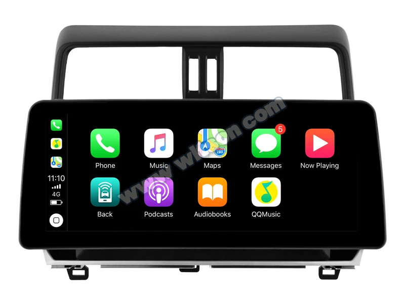 Фото Автомагнитола WITSON Android Carplay для Toyota Land Cruiser Prado 150 с DSP, 12.3'' QLED экраном, GPS-навигацией и мультимедиа. №4