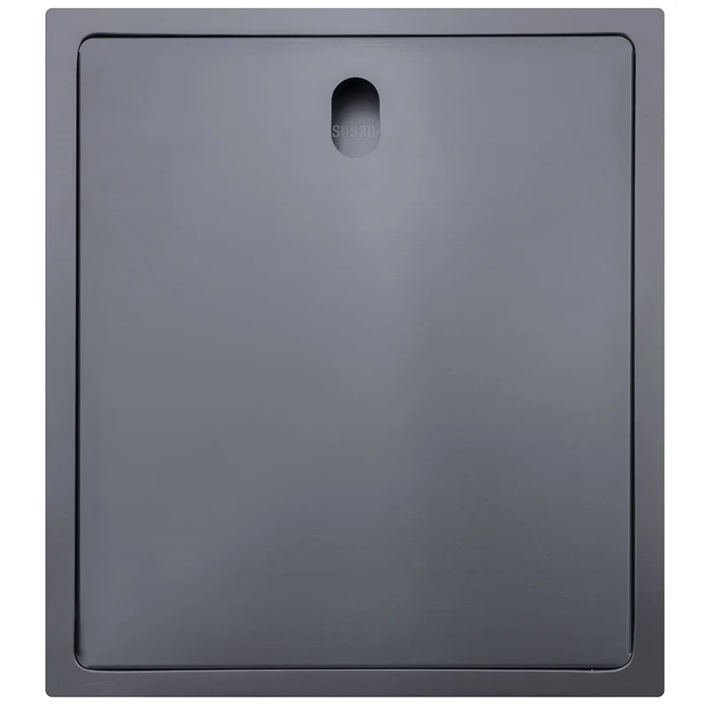 

Черная кухонная раковина из нержавеющей стали 304, маленькая одинарная раковина размера, скрытая кухонная раковина для балкона, скрытая Черн...