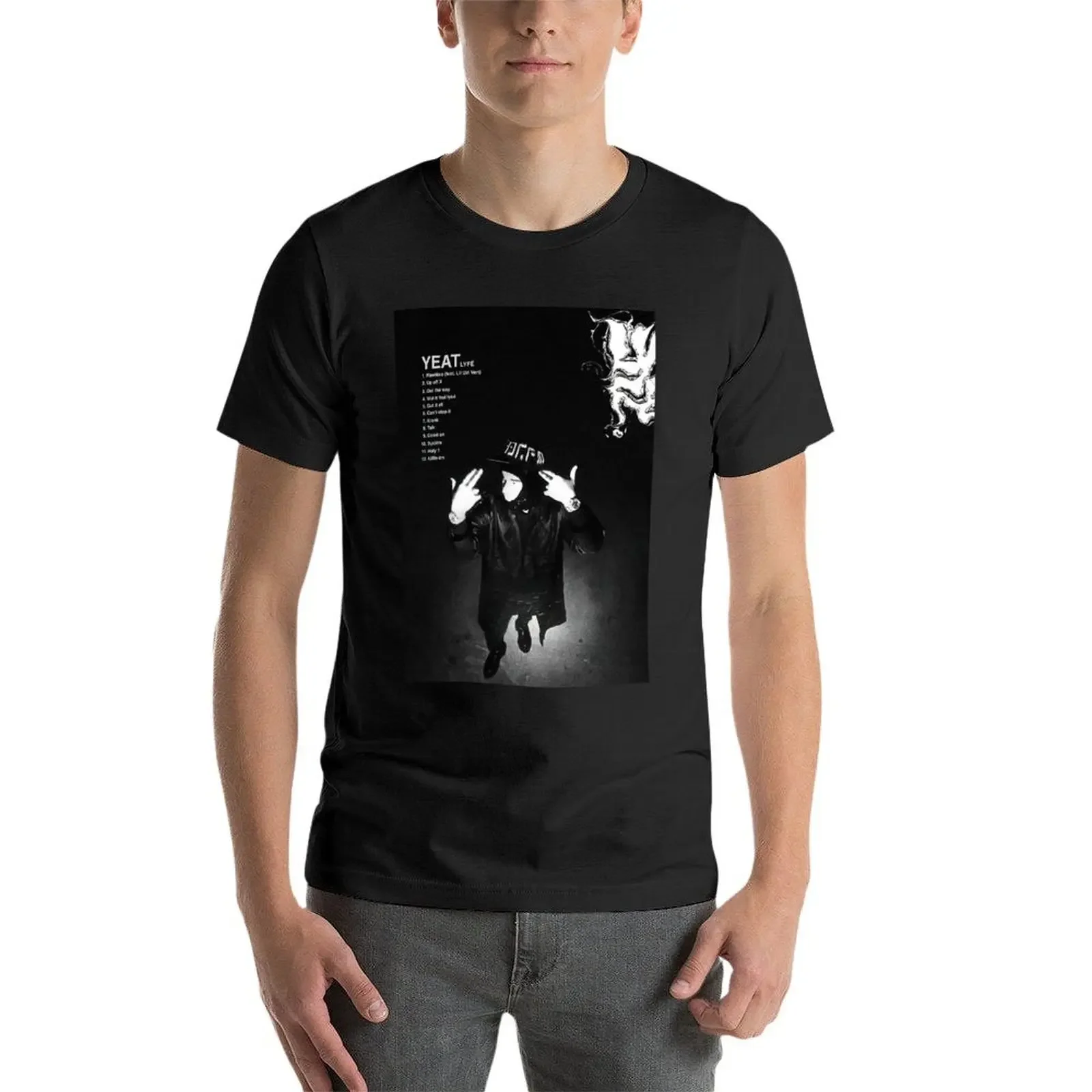 Футболка Yeat Poster с аниме таможенное новое издание мужская одежда