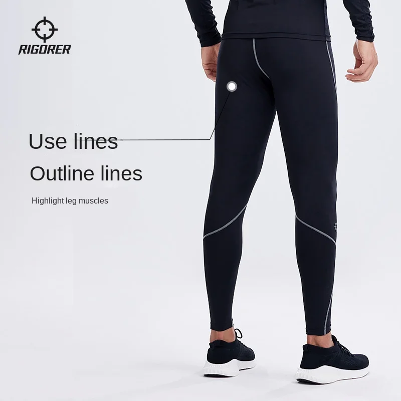 Новые компрессионные брюки для мужчин на зиму фитнеса бега баскетбола леггинсы
