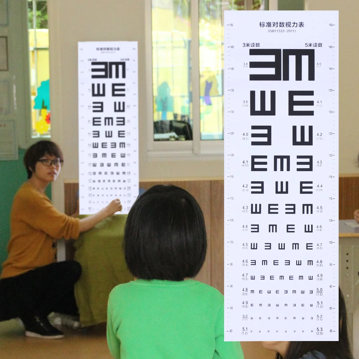 

Eye Charts for Eye Exams 10 Feet Eye Chart Eye Test Chart Vision Checklist Interesting Eye Chart