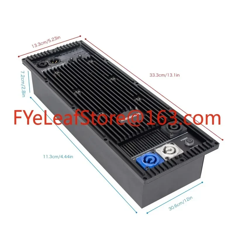 For1500DT 8 Ом 1500 Вт сабвуфер усилитель мощности плата аудио для профессиональной