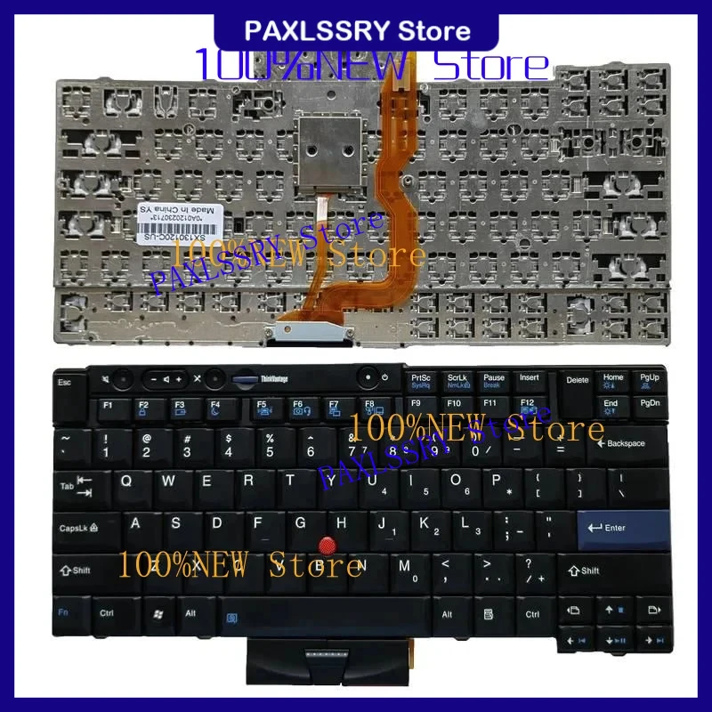Фото Клавиатура для ноутбуков ThinkPad T410, T410S, T420, T420S, X220, X220I, X220S, X220T, T510, T520, W510, W520 (американская раскладка) №2