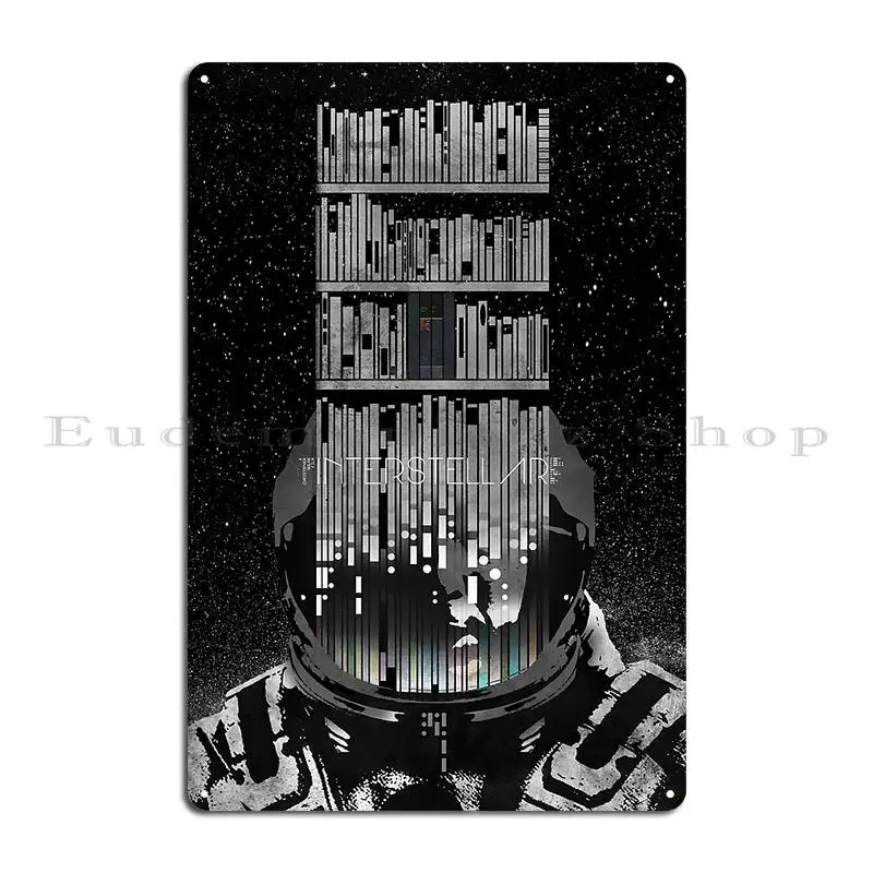 Межзвездный плакат металлический знак гостиная клуб индивидуальный настенный
