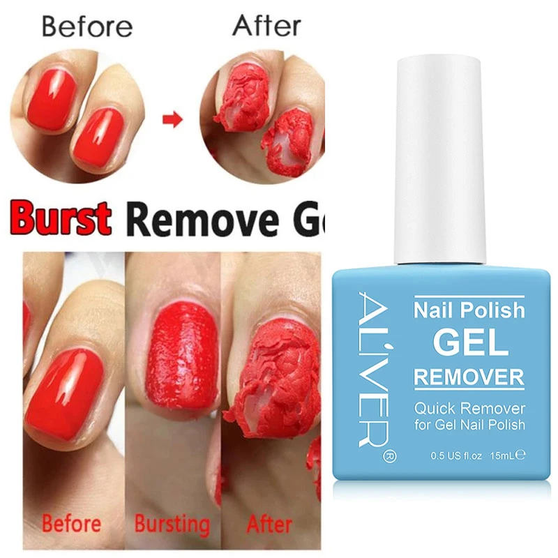 Быстрое удаление лака для ногтей Гель-лак средство удаления отмачивания Праймер