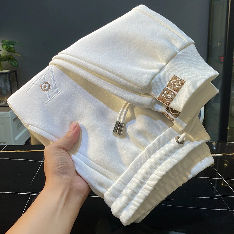 Легкие роскошные спортивные штаны мужские осенние 2024 новые повседневные