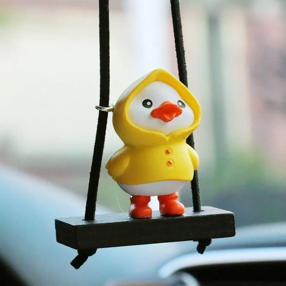 

Car Auto Parts Little Yellow Duck Beautiful Little Yellow Duck Animal Duck Car Pendant No Deformation Cartoon Car