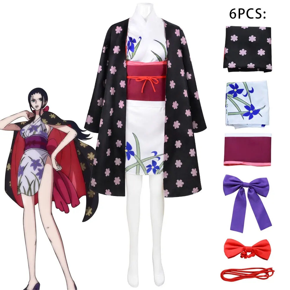 

ONE PIECE.Nico Robin.Miss·Allsunday The Archaeologist Of The Straw Hat Pirates. Anime Cosplay Costume Kimono