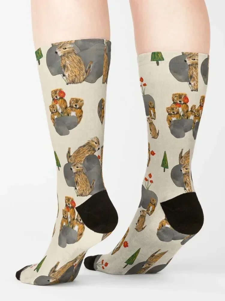 Милые и необычные носки Marmots спортивные мужские в стиле хип-хоп женские