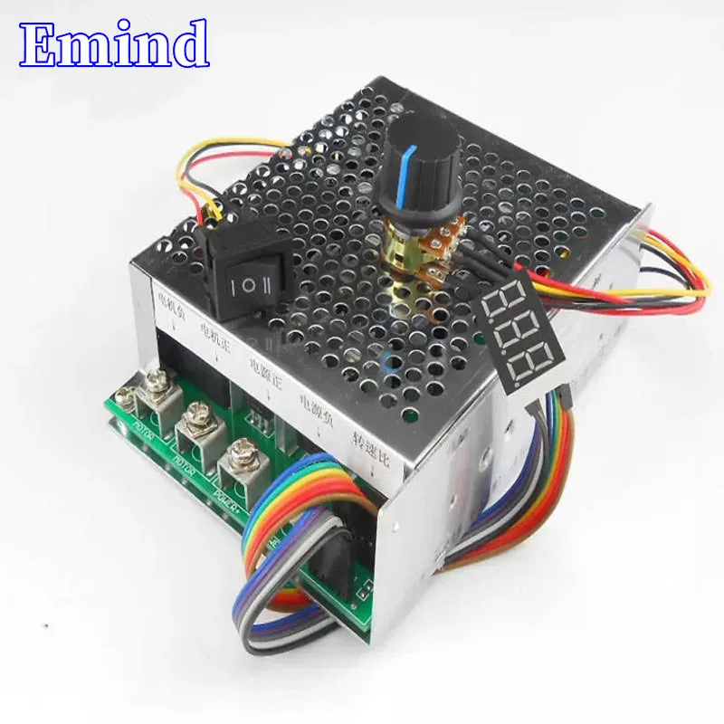 

1/3/5/10/20Pcs Electronic Governor Switch DC Motor Controller 12V24V36V48V 60A Forward And Reverse Digital Scale