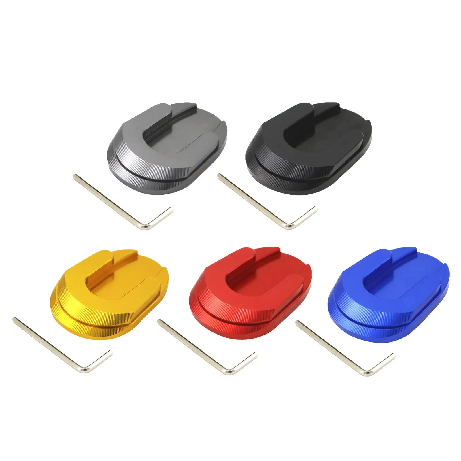 

Kickstand Pad CNC Aluminum Alloy Extension Plate for 125 250 300