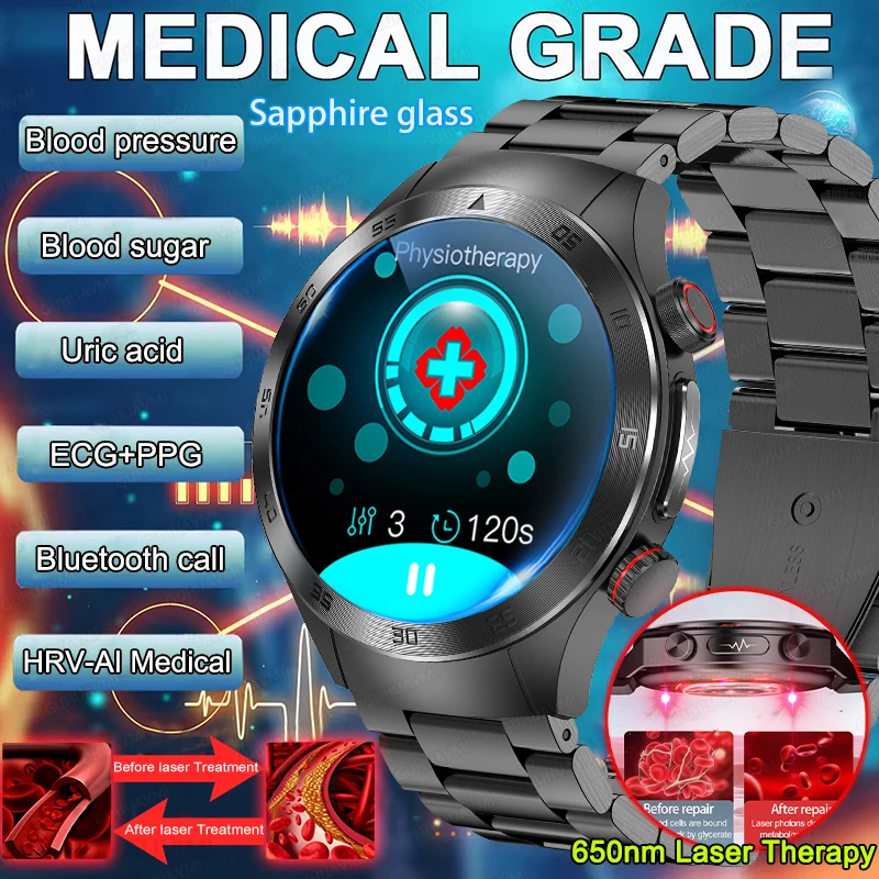 Мужские умные часы с сапфировым стеклом | AliExpress